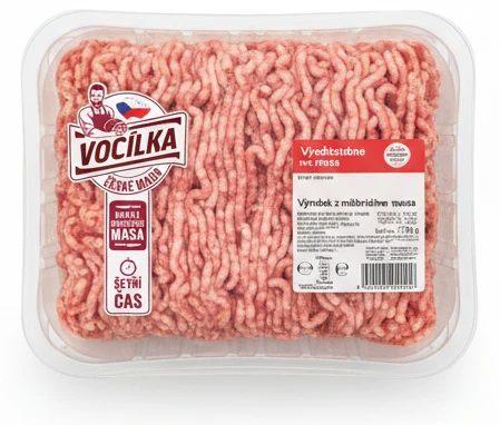 Výrobek z mělněného masa