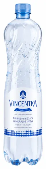 VINCENTKA Přírodní léčivá minerální voda