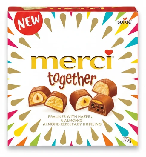 Merci Pralinky together