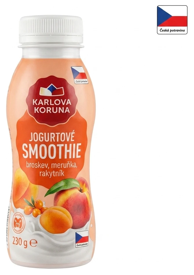 Jogurtové smoothie Karlova koruna