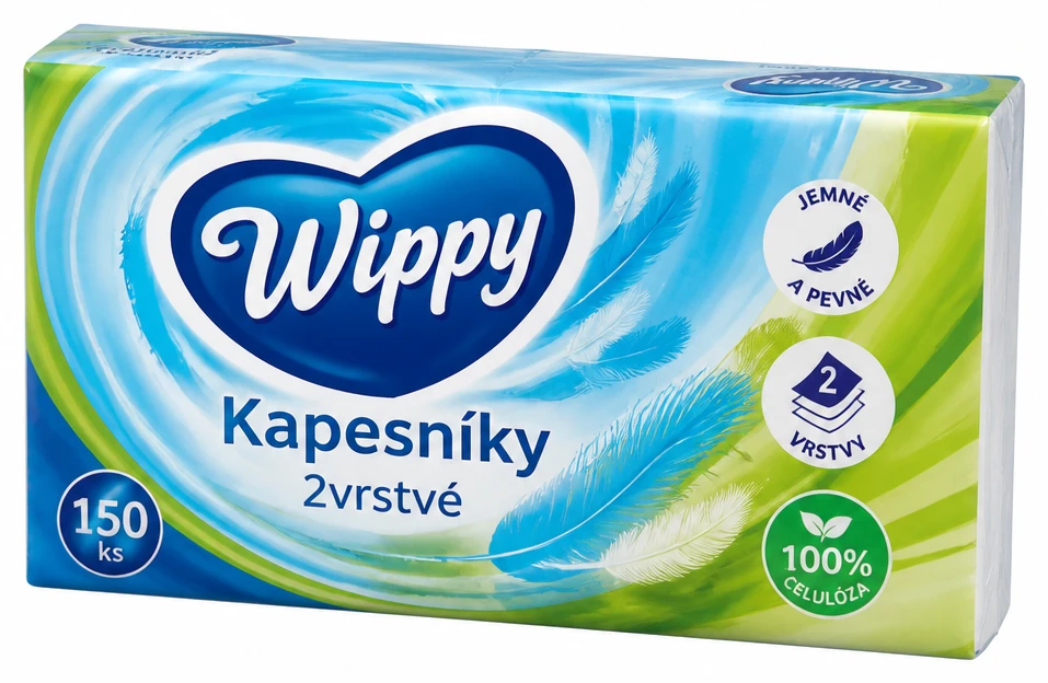 Kapesníky Wippy 2vrstvé