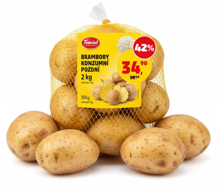Brambory konzumní pozdní