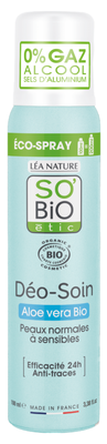SO’BiO étic Deodorant přírodní Eco Spray 24h - Aloe vera BIO
