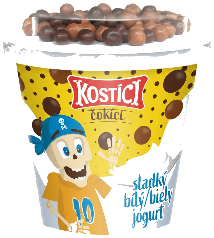 Kostíci Čokíci jogurt slazený