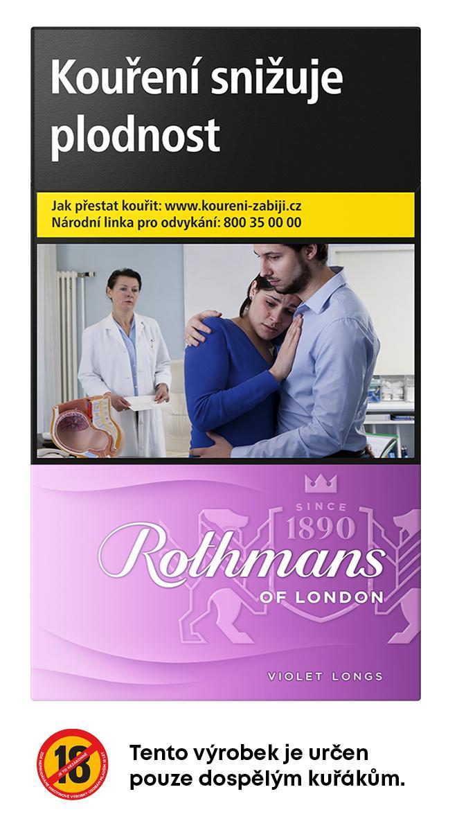 Rothmans Longs Violet