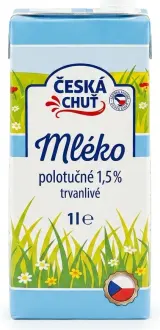 Česká chuť Trvanlivé mléko 1,5%