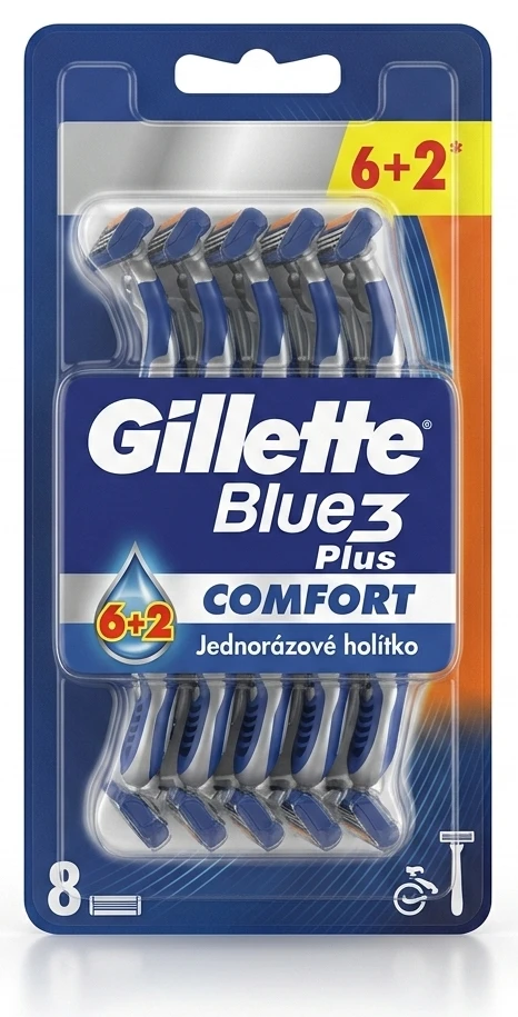 Gillette Blue3 Jednorázové holítko