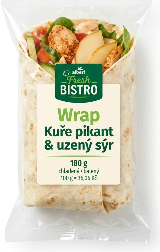 Wrap Kuře pikant & uzený sýr