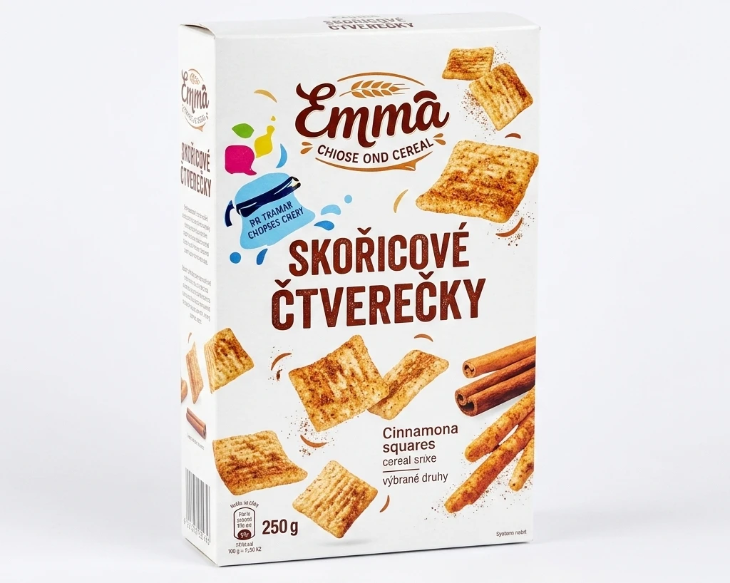 Emma Skořicové čtverečky