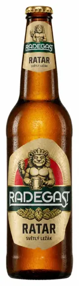Radegast Ratar světlé pivo ležák