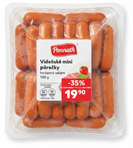 Ponnath Vídeňské mini párečky