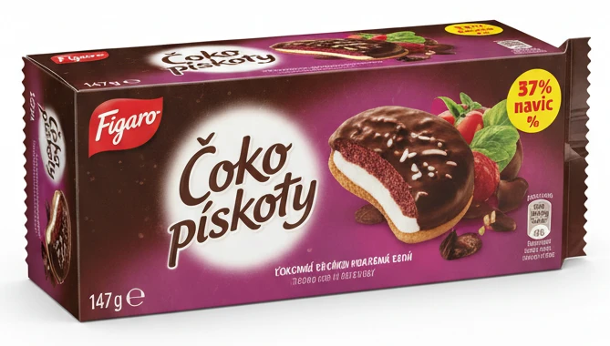 Čokopiškoty Figaro