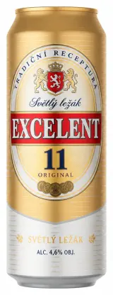 Excelent 11 světlý ležák plech