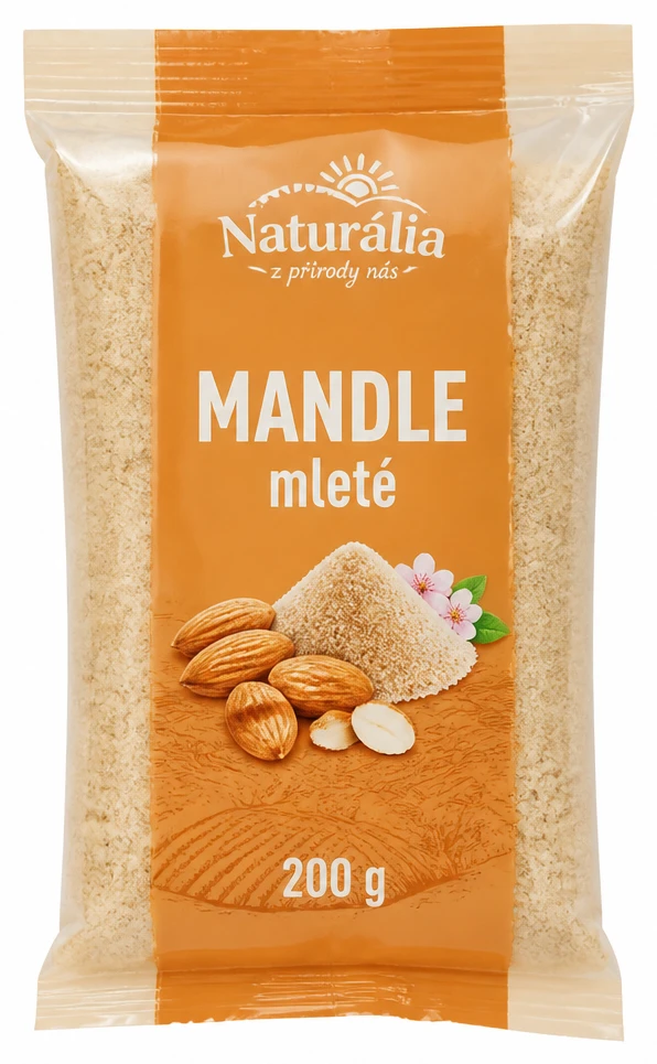 Mandle mleté Naturalia