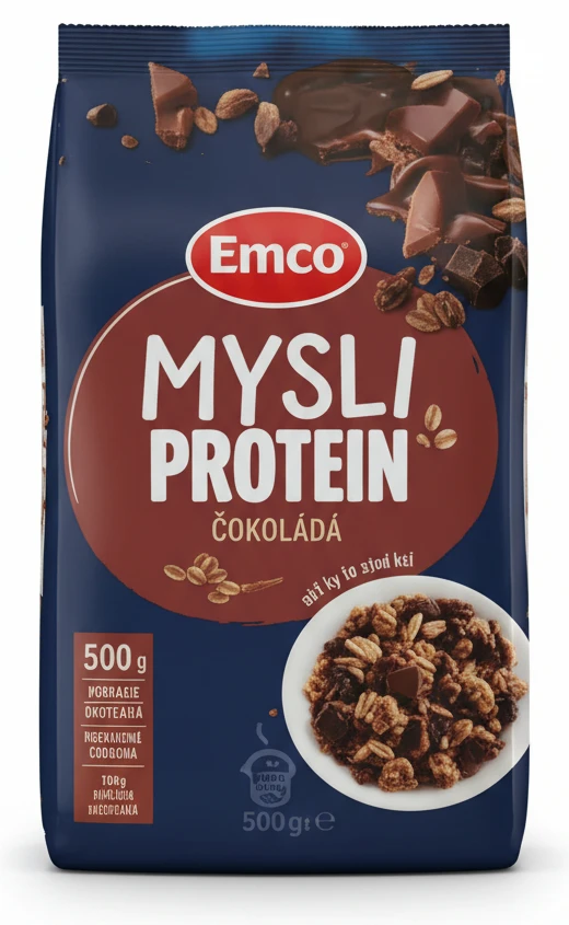 Mysli protein čokoláda Emco