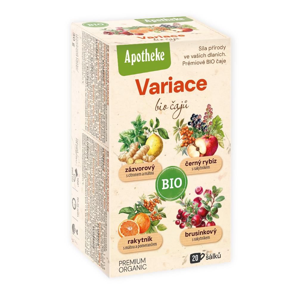 Apotheke BIO Variace čajů 4v1 20 sáčků