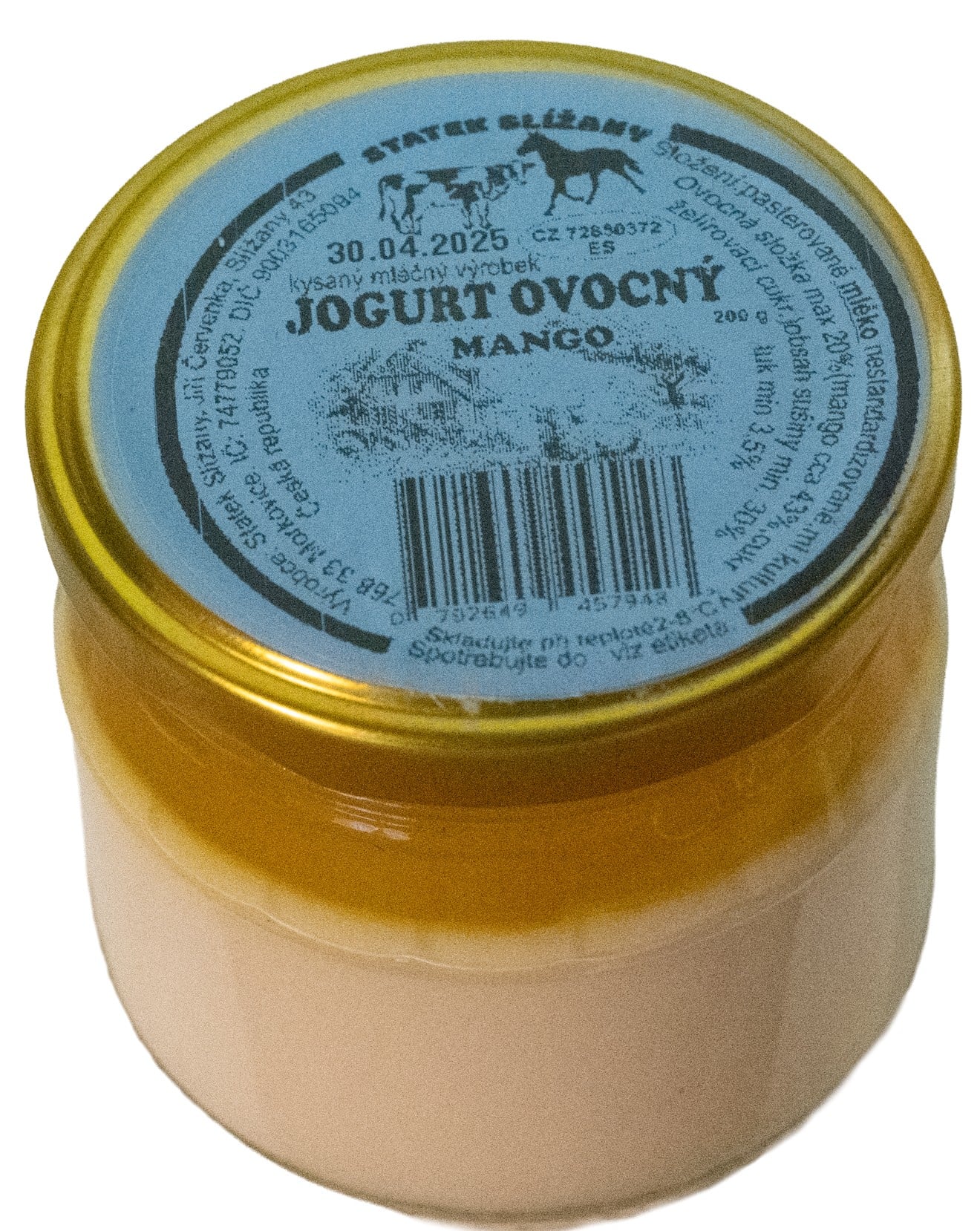 Statek Slížany Jogurt ovocný mango