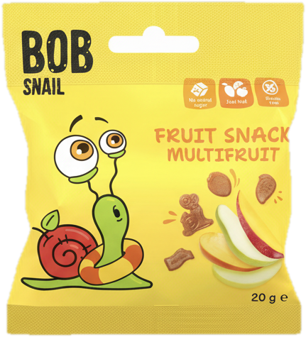 Šnek Bob Ovocný snack multifruit