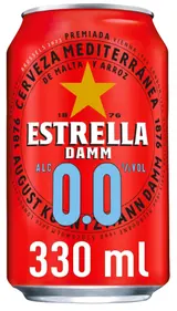 Damm Estrella 0.0 plech
