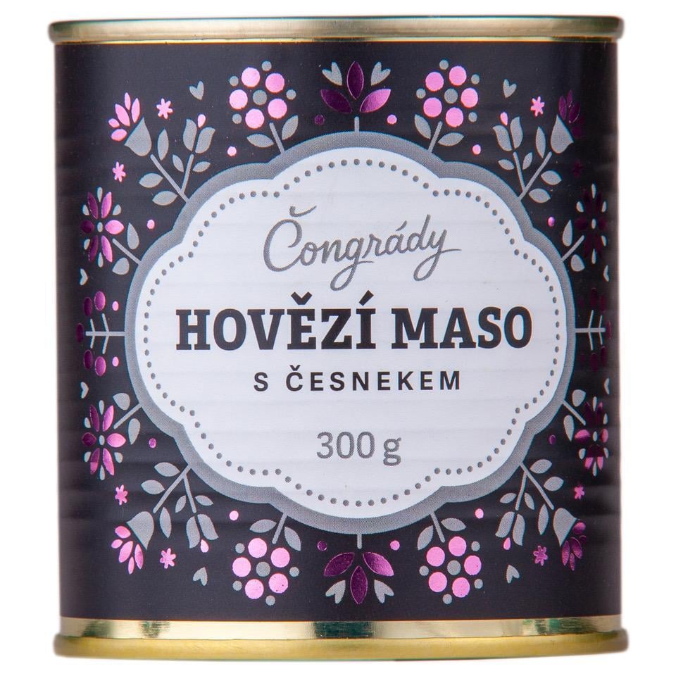 Čongrády Hovězí maso s česnekem