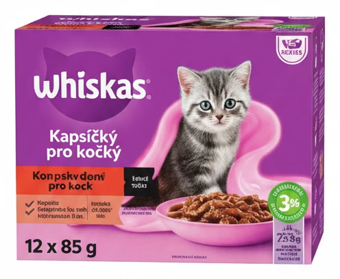 Whiskas Kapsičky pro kočky