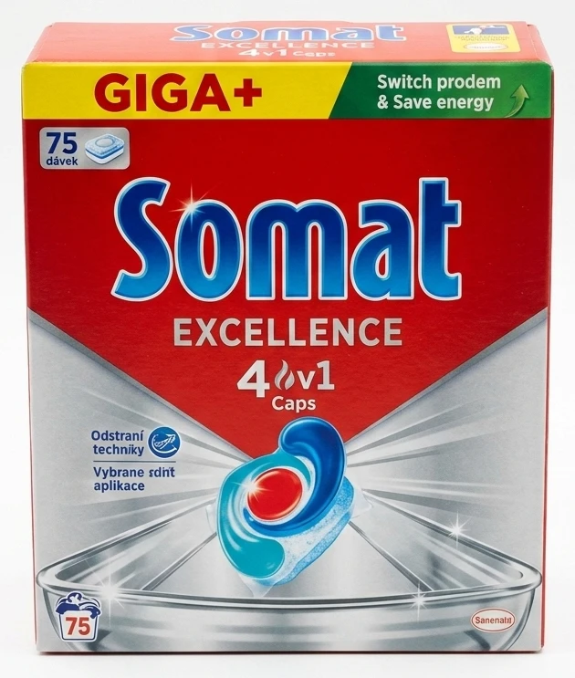 Somat Excellence 4 v 1 Tablety do myčky