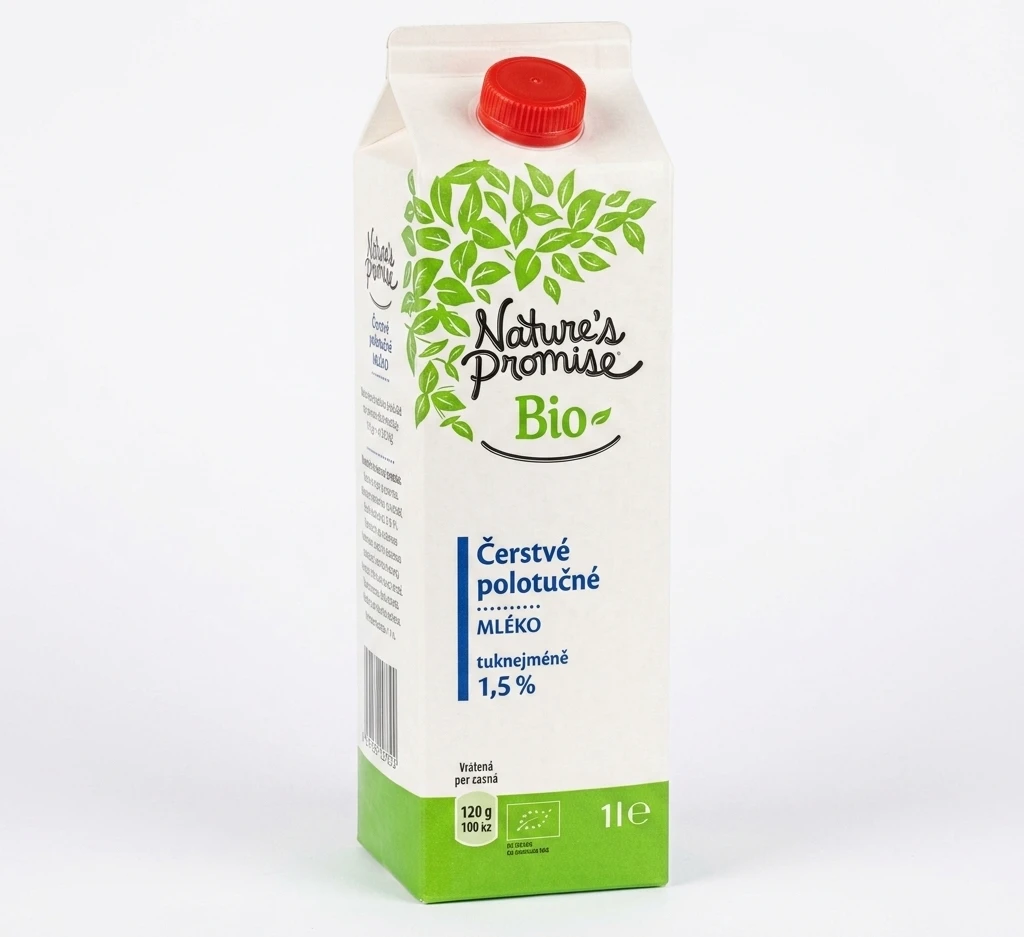 Nature's Promise Bio Mléko čerstvé 1,5%