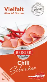 Berger Vepřová šunka s chilli kořením 100g