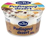 OLMA Pudingový dezert se šlehačkou
