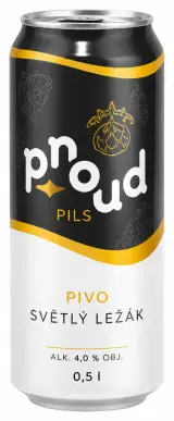 PROUD Pivo světlý ležák