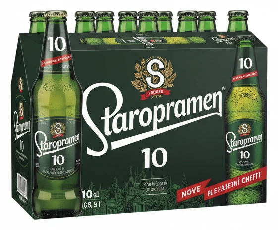 Staropramen 10 Pivo světlé výčepní multipack