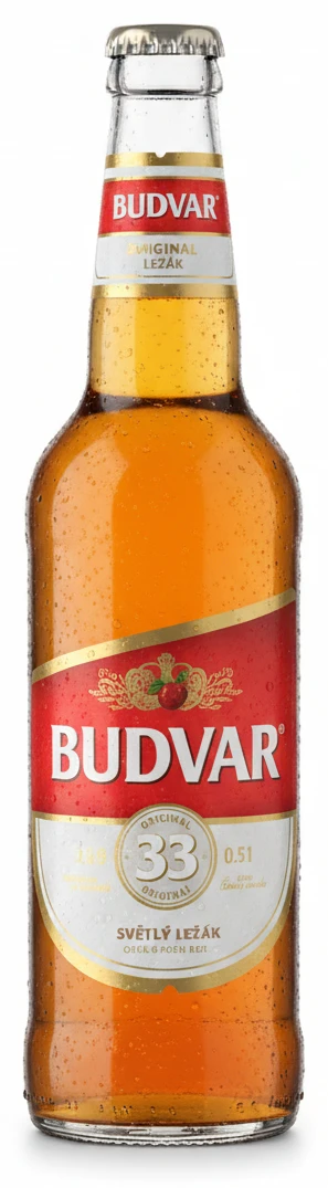 Budvar 33 světlý ležák