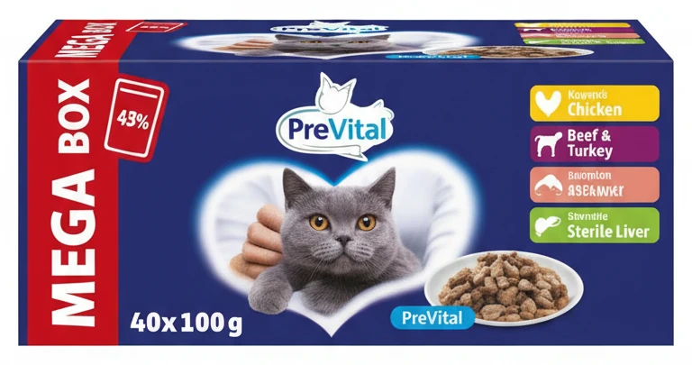 Kapsičky pro kočky Prevital