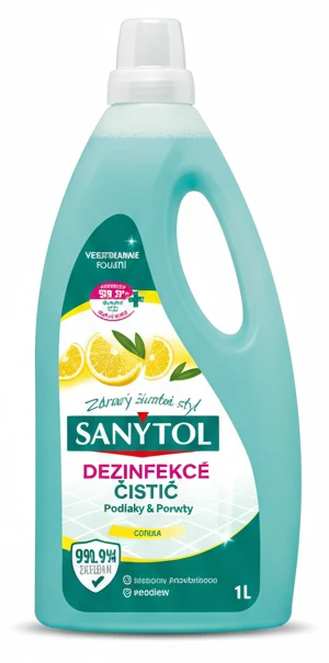 Dezinfekční čistič na podlahy Sanytol citrus