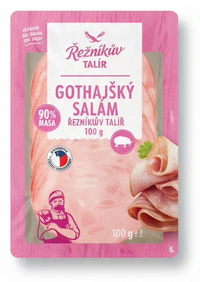 Gothajský salám Řezníkův talíř