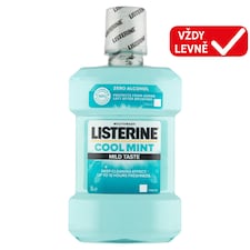 LISTERINE Cool Mint Mild Taste ústní voda 1l