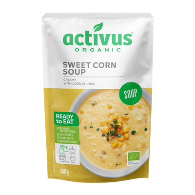 Activus ORGANIC Sladká kukuřičná polévka