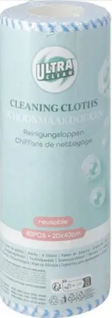 Ultra Clean Čistící ubrousky na roli