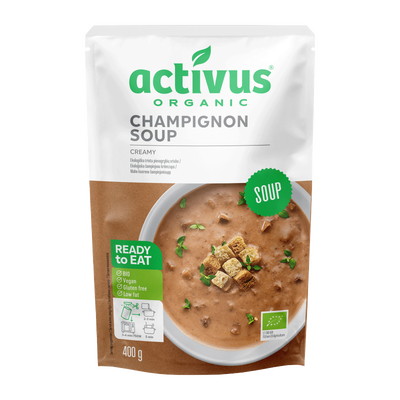 Activus ORGANIC Krémová žampionová polévka