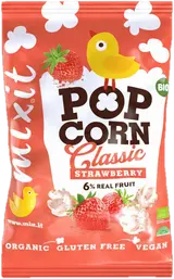 Mixit BIO Velký popcorn – Jahoda