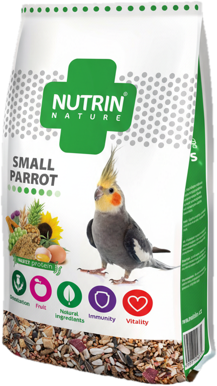 Nutrin Nature krmivo pro malé papoušky