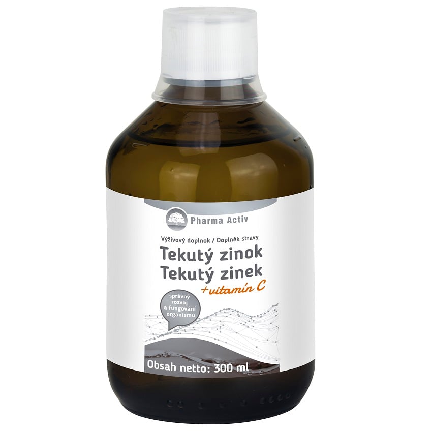 Koloidní zinek + vitamín C 300ml