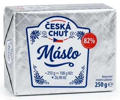 Česká chuť Máslo 82%