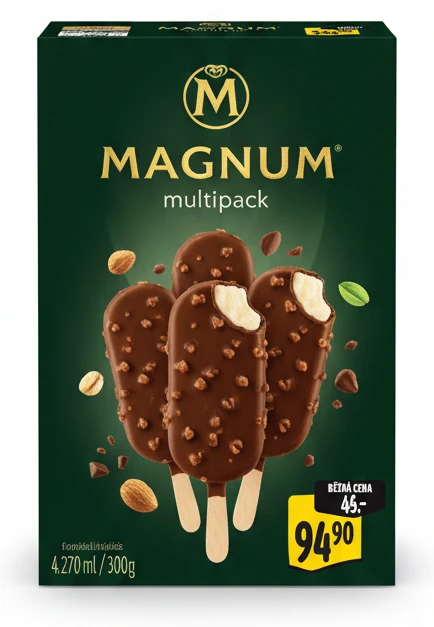 Zmrzlina Magnum multipack