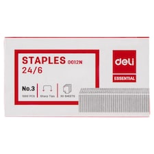 Deli Essential kancelárské spojovače 24/6 1000 ks