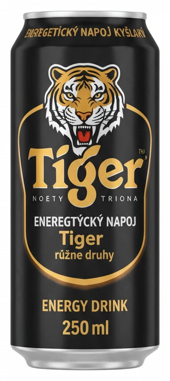 Energetický nápoj Tiger různé druhy