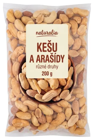 Kešu a arašídy Naturalia
