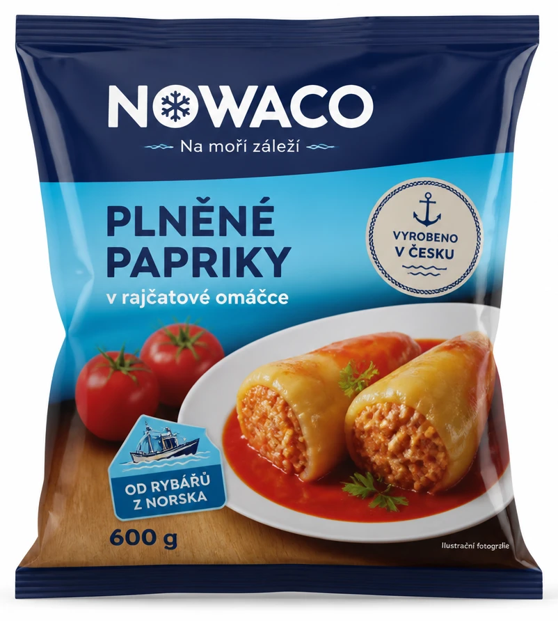 Plněné papriky Nowaco