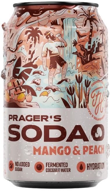 Prager's Soda Mango & Peach
