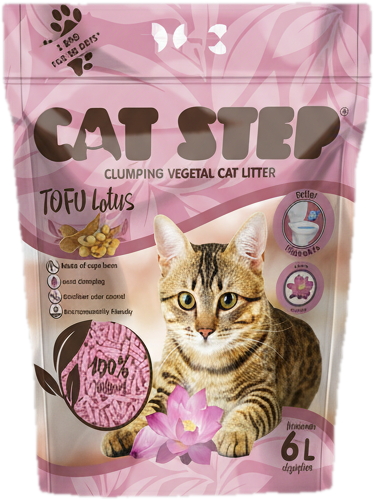 Cat Step Tofu Lotus hrudkující podestýlka pro kočky